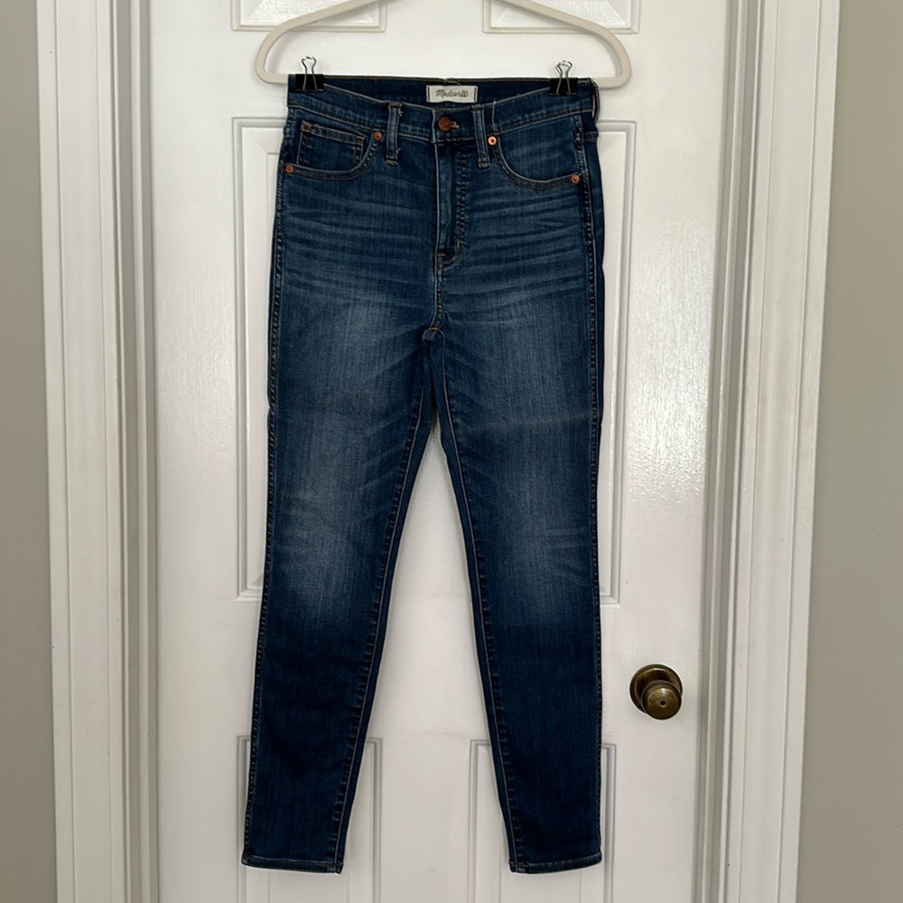 Madewell High Rose Skinny Jean 27